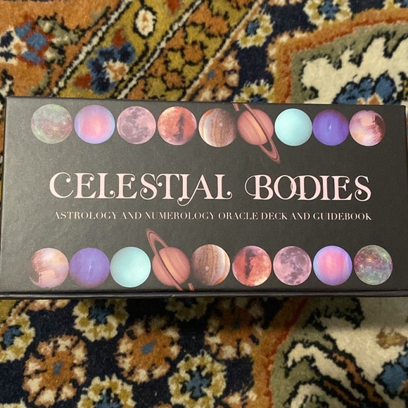 CELESTIAL BODIES ORACLE DECK w/ LEARNING TOOL + GUIDEBOOK (ALTAR SIZE) - Picture 5 of 16